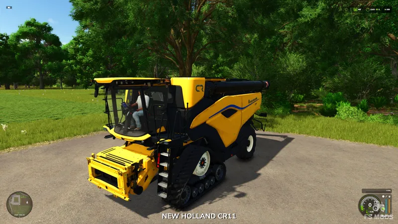 Зерноуборочный комбайн New Holland CR11 v2.8