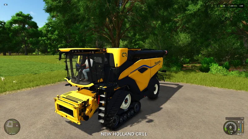 Зерноуборочный комбайн New Holland CR11 v2.8