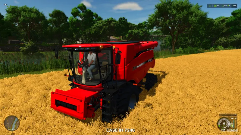 Зерноуборочный комбайн Case IH Axial-Flow 240 Series V1.0.0.1