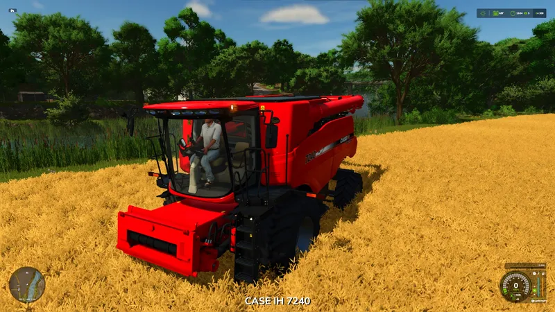 Зерноуборочный комбайн Case IH Axial-Flow 240 Series V1.0.0.1