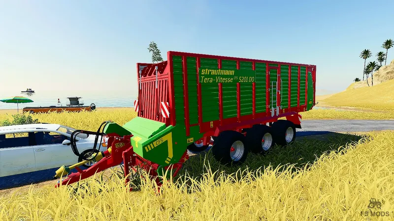 Прицеп Strautmann Tera Vitesse CFS 5201 DO v 1.1