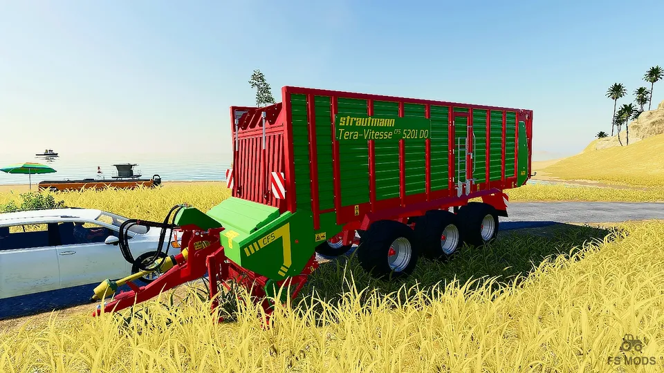Прицеп Strautmann Tera Vitesse CFS 5201 DO v 1.1