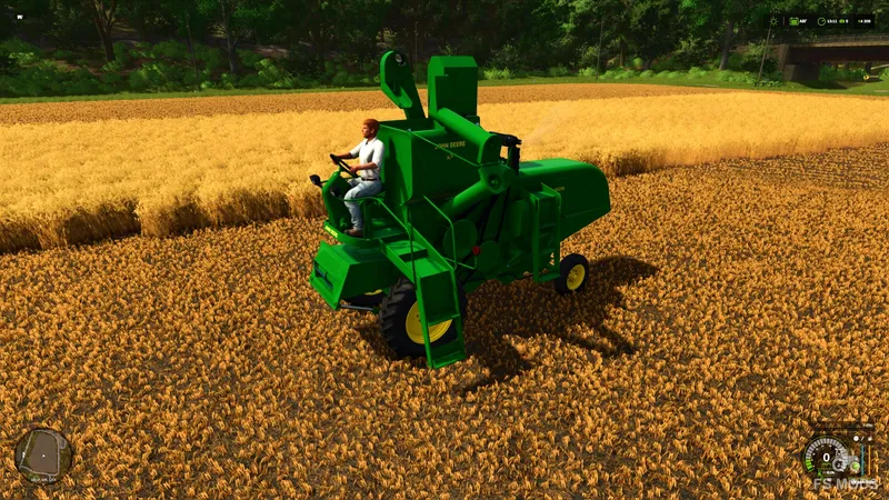 Зерноуборочный комбайн John Deere 45