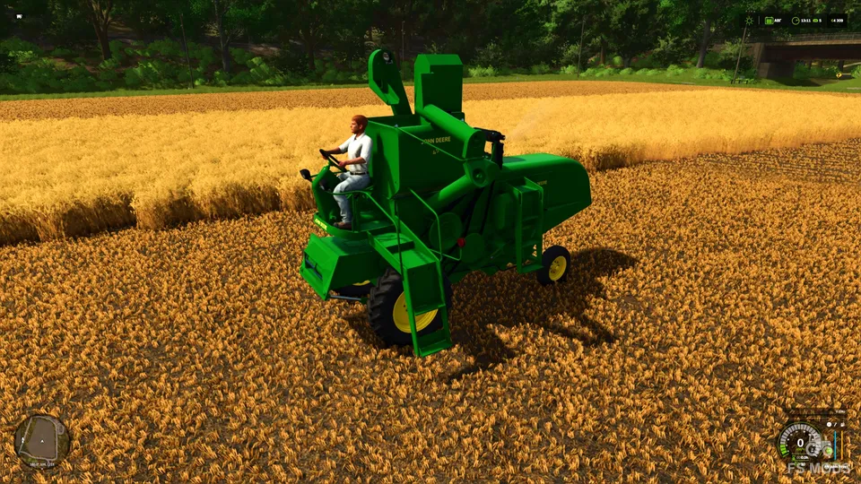 Зерноуборочный комбайн John Deere 45