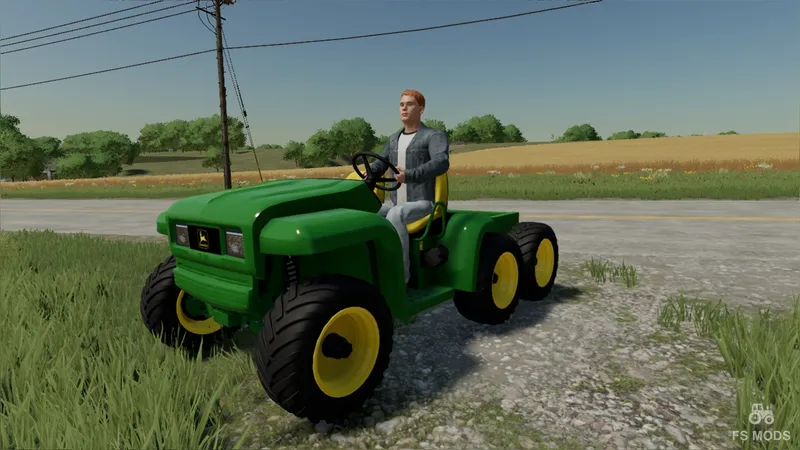 Автомобиль John Deere Gator v 1.0