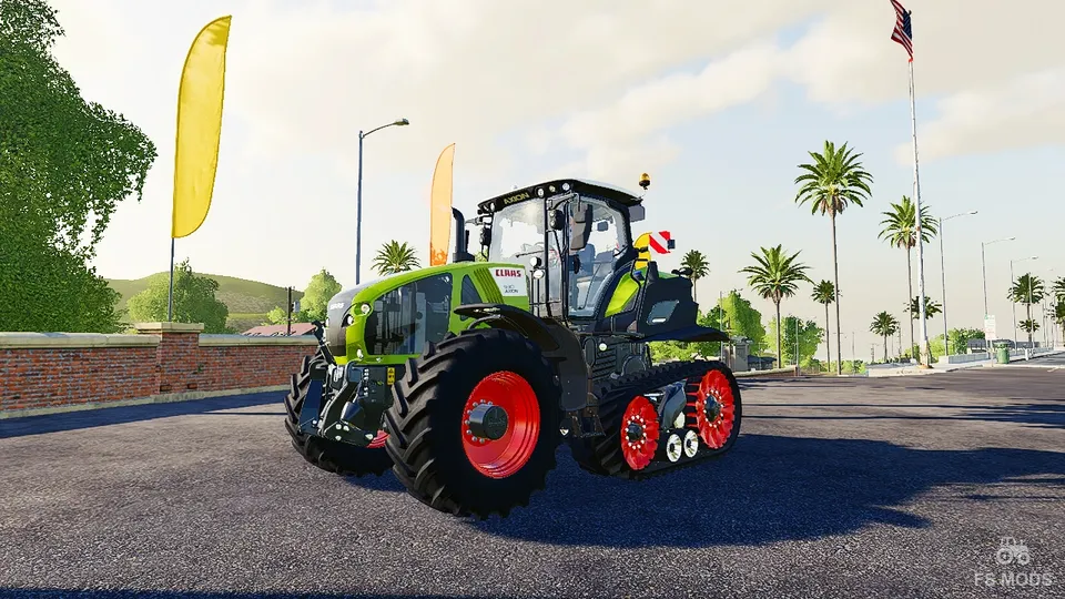 Трактор Claas Axion Terra Trac v 1.1