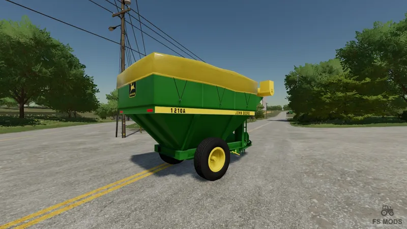 Прицеп John Deere 1210 A v 1.1