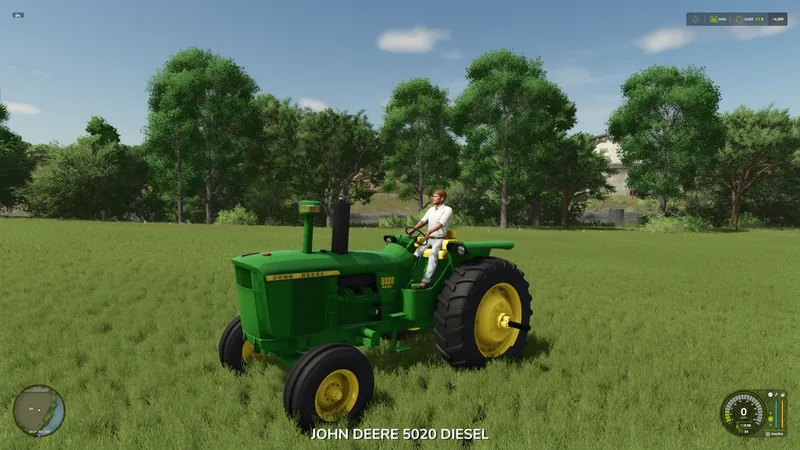 Трактор John Deere 5020 v1.1 by ross modding