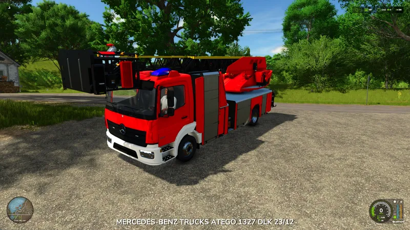 Грузовик Mercedes‑Benz Atego 1327 Turntable Ladder 23/12