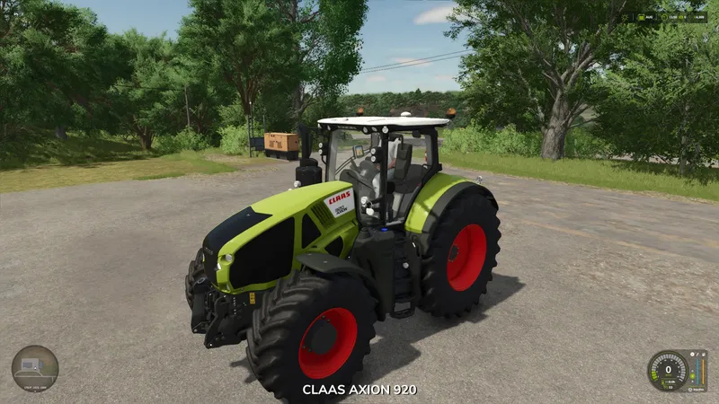 Трактор Claas Axion 900 v1.0
