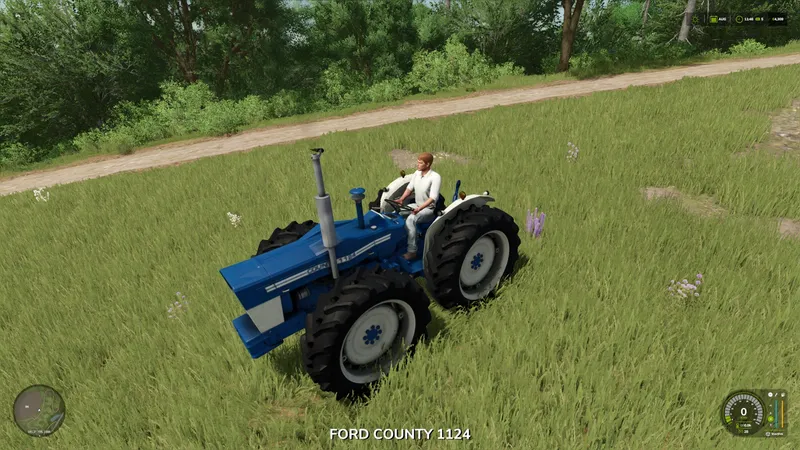 Трактор County 1124 v1.0