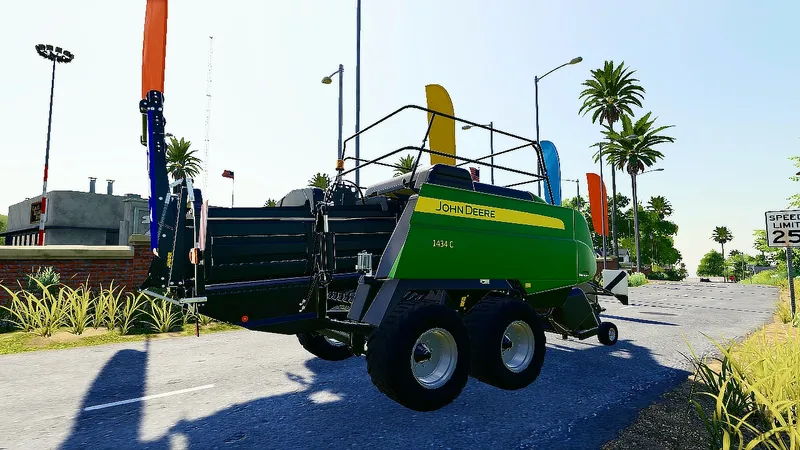 Пресс-подборщик John Deere 1434 C v 1.0