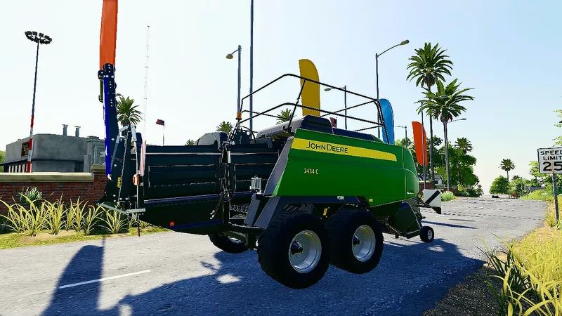 Пресс-подборщик John Deere 1434 C v 1.0