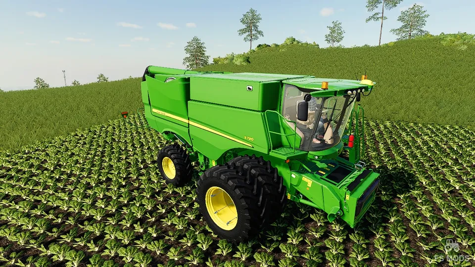 Комбайн John Deere S790 v 1.0