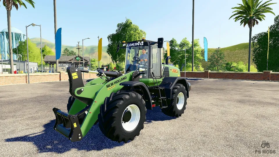 Погрузчик New Holland W190D Siloking v 1.0