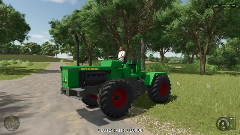 Трактор Deutz Fahr D16006 v1.0