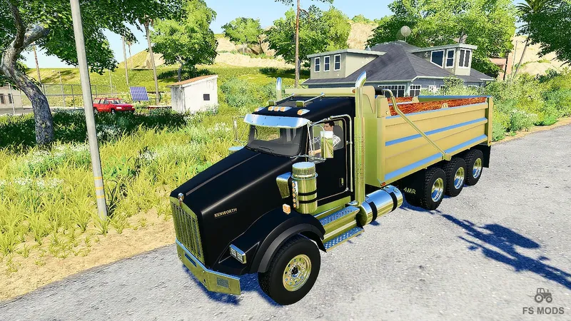 Грузовик Kenworth T800 Dump Truck v 1.0