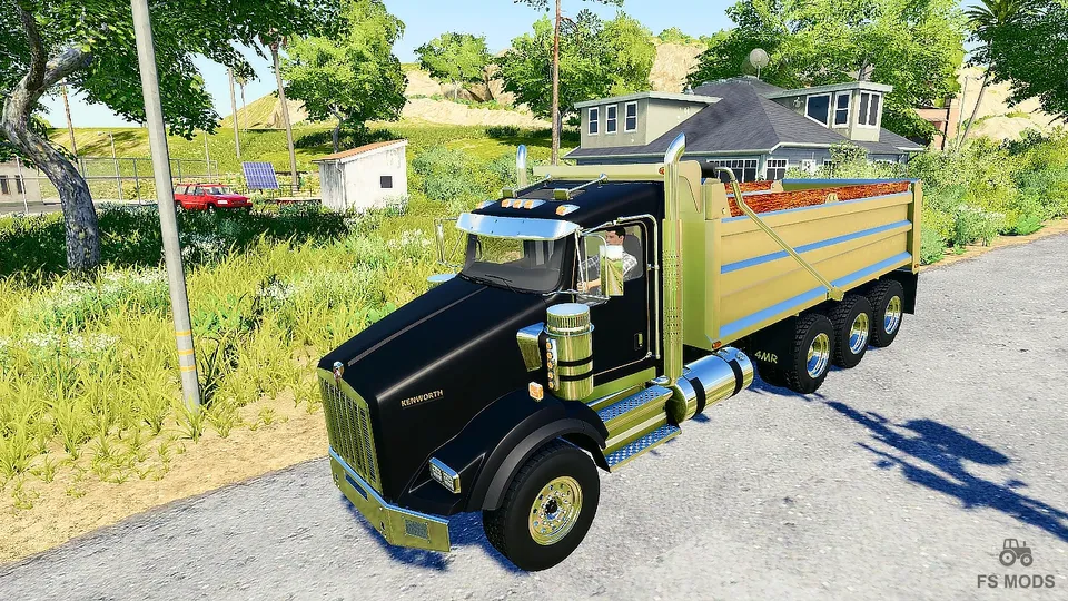 Грузовик Kenworth T800 Dump Truck v 1.0