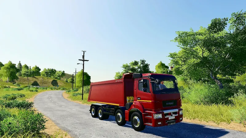 Грузовик КамАЗ 65801 v 1.0