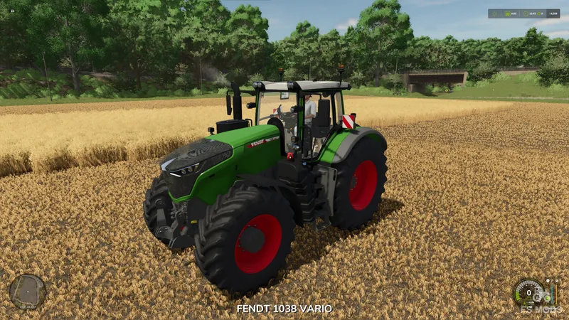Трактор Fendt Vario 1000 v1.0 by GIANTS Software, redler