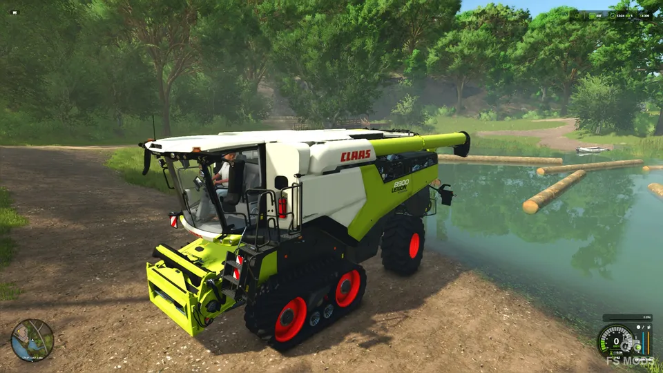 Зерноуборочный комбайн Claas Lexion 8800/8900 v1.0