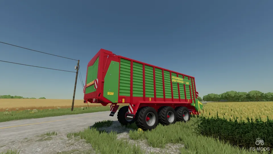Прицеп Strautmann Giga Vitesse 4401 CFS Tridem v 1.0