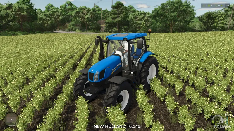 Трактор New Holland T6 Edit v1.0