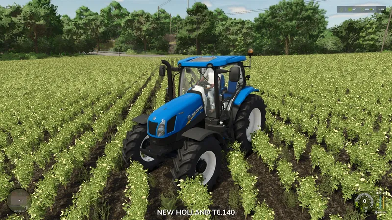 Трактор New Holland T6 Edit v1.0