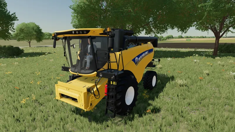 Комбайн New Holland CX 5.80 v 1.0
