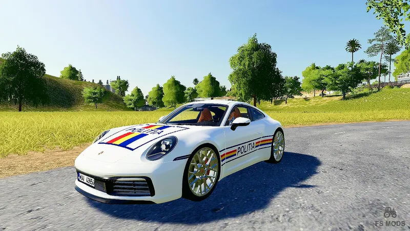 Автомобиль Porsche Carrera 4S Politia v 1.0