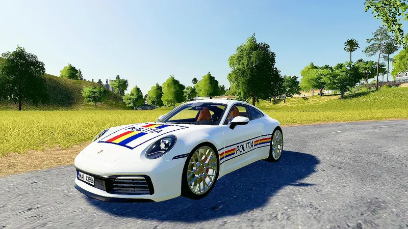 Автомобиль Porsche Carrera 4S Politia v 1.0