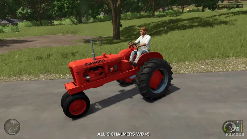 Трактор Allis Chalmers WD45 V1.0