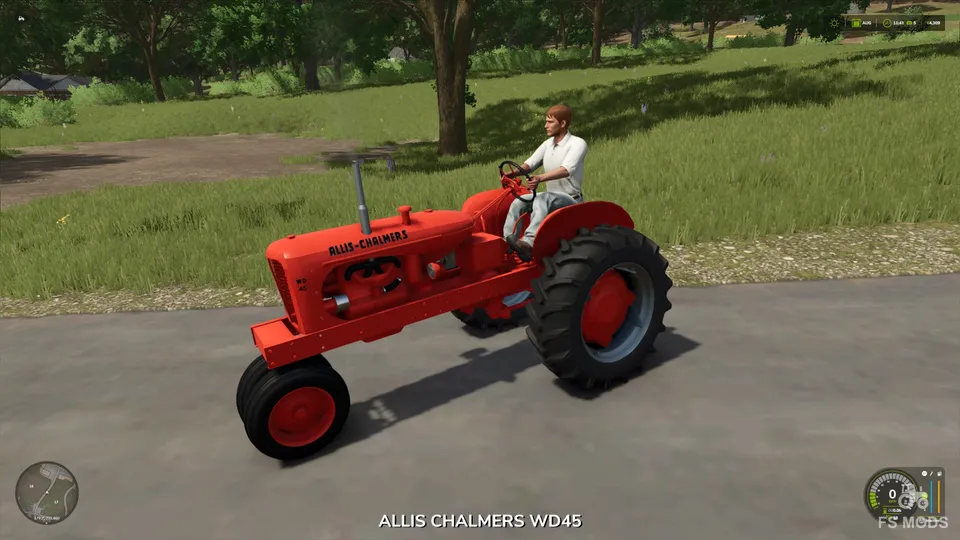 Трактор Allis Chalmers WD45 V1.0