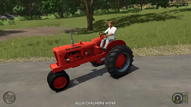 Трактор Allis Chalmers WD45 V1.0