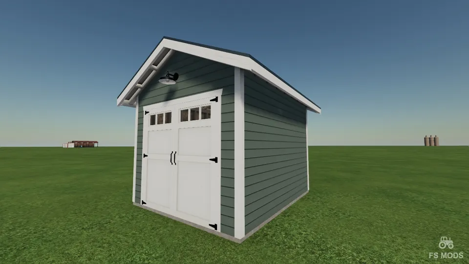 Американский садовый сарай v 1.0