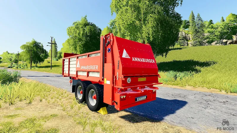 Прицеп Annaburger HTS 11D.04 Tandem v 1.0