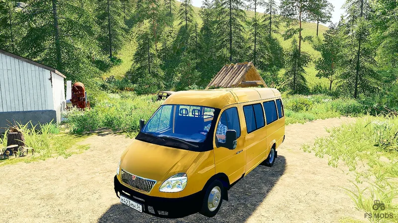 Автомобиль ГАЗ 3221 v 1.0