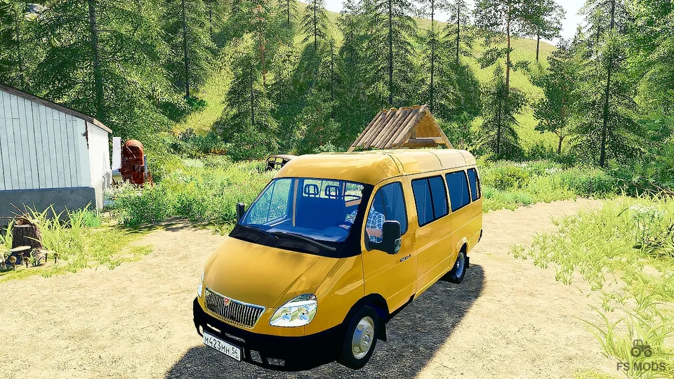 Автомобиль ГАЗ 3221 v 1.0