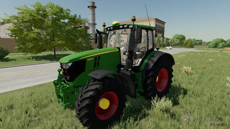 Трактор John Deere 6R v 1.0