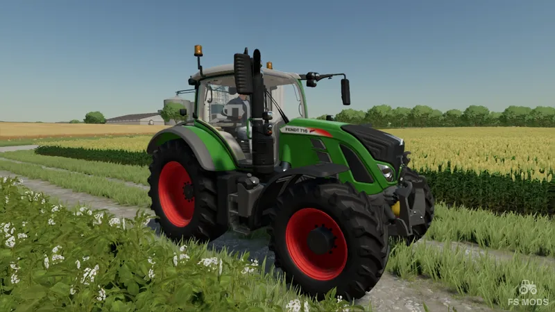 Трактор Fendt Vario 700 S4 v 1.0