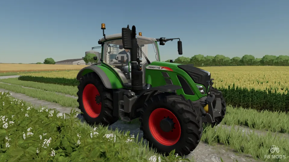 Трактор Fendt Vario 700 S4 v 1.0