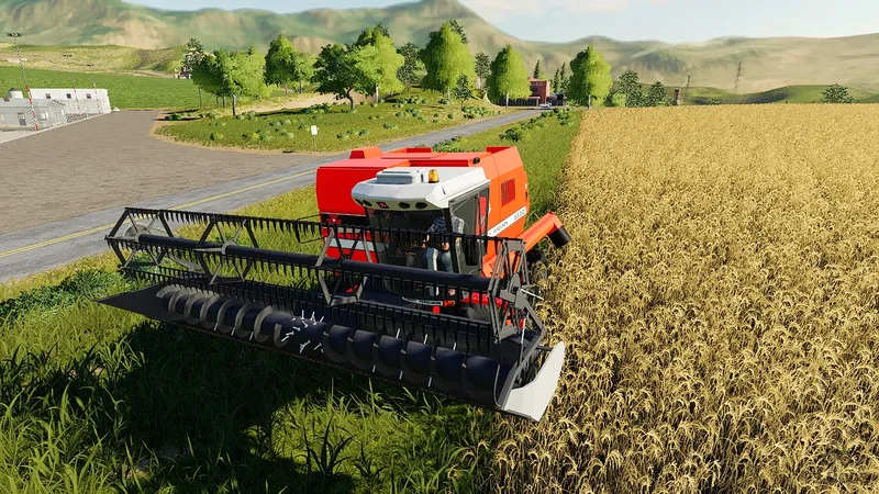 Комбайн Massey Ferguson 5650 v 1.1