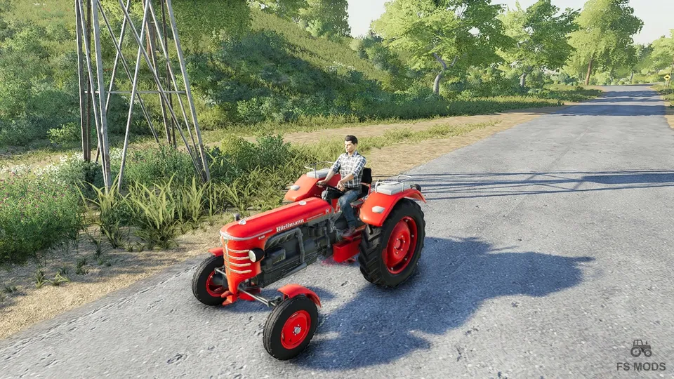 Трактор Huerlimann D110 v 1.0