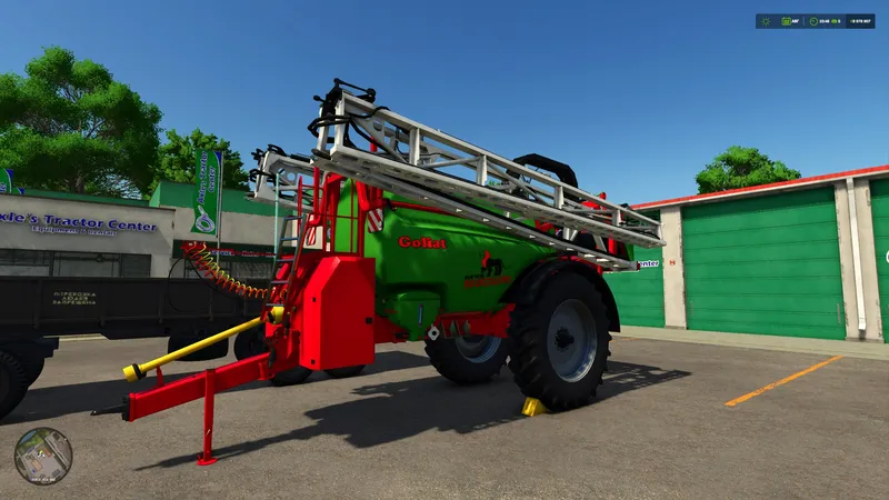 Опрыскиватель KFMR Krukowiak Goliat 8000 для Farming Simulator 25