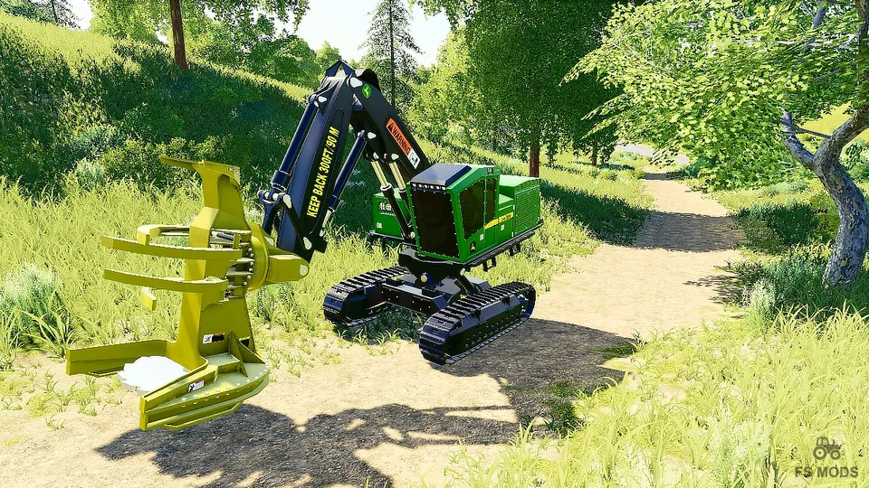 Валочно-пакетирующая машина John Deere 959M v 1.0