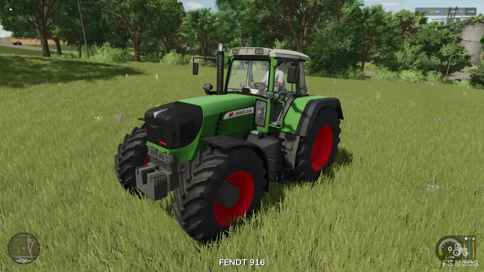 Трактор Fendt 900 Vario TMS v1.0.0.8