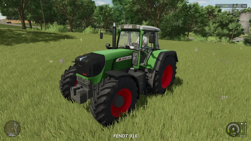 Трактор Fendt 900 Vario TMS v1.0.0.8