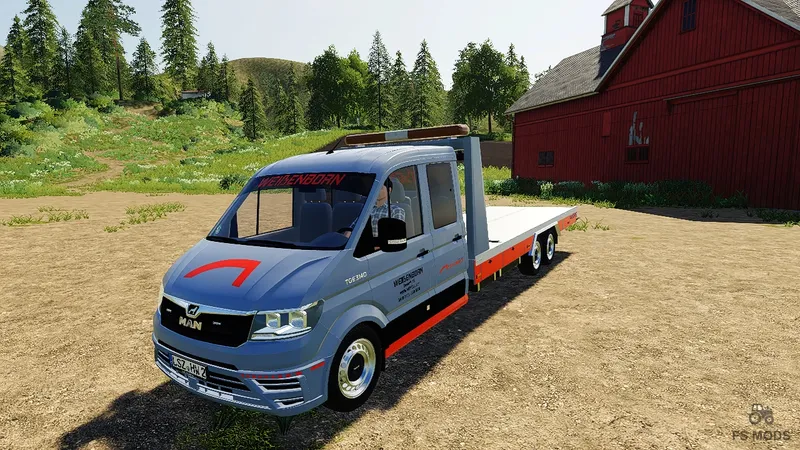 Автомобиль 2017 MAN TGE v 1.0