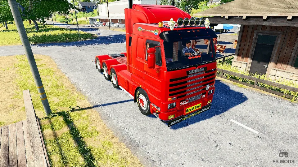 Грузовик Scania 143 8×4 Swedish Edit v 1.0