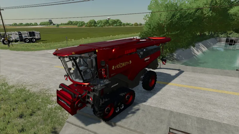 Комбайн Claas Lexion 8900 Holzwurm Edition v 1.0
